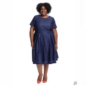 Hutch Eiffel Tower A-Line Dress